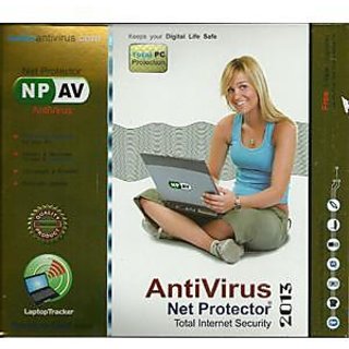 Net Protector Antivirus + Internet Security 2013 1 User 1 Year