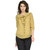 Tunic Nation Yellow Solid Frilled Top