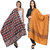 Christy's Collection Women's Multicolor Shawls Pack of 2
