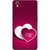 FUSON Designer Back Case Cover for Oppo A37 (Just Pinky Say Always I Love You Red Hearts Couples)