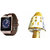 Mirza DZ09 Smart Watch and WS 858 Microphone Karrokke Bluetooth Speaker for INFOCUS BINGO 21(DZ09 Smart Watch With 4G Sim Card, Memory Card| WS 858 Microphone Karrokke Bluetooth Speaker)