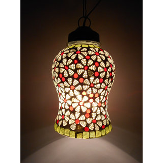 Buy Susajjit Beatiful Flower Design Ceiling Lamp Fancy Mosaic Hanging Lantern Decorative Colorful Glass Lamp For Home Decoration Online 799 From Shopclues,Interior Kitchen Interior Home Decorating Ideas