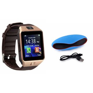 Buy Mirza DZ09 Smartwatch and Rugby Bluetooth Speaker for SAMSUNG GALAXY J7(DZ09  Smart Watch With 4G Sim Card, Memory Card| Rugby Bluetooth Speaker) Online  @ ₹1349 from ShopClues