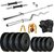 Livestrong  50 kg PVC weight with 4 rods home gym package