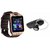 Mirza DZ09 Smartwatch and HM1100 Bluetooth Headphone for Samsung J7 Prime(DZ09 Smart Watch With 4G Sim Card, Memory Card| HM1100 Bluetooth Headphone)