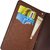 Mobimon Stylish Luxury Mercury Magnetic Lock Diary Wallet Style Flip case cover for OPPO A37 - Brown