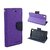 Mobimon Stylish Luxury Mercury Magnetic Lock Diary Wallet Style Flip case cover for Samsung Galaxy J5 Prime - Purple