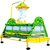Baby Cradle Bassinet With Long Mosquito Net (GREEN)