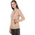 Texco Women's Beige Poly Cotton Full Sleeves Casual Jackets