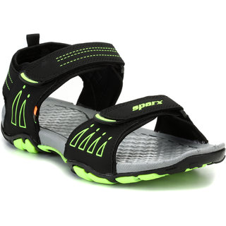 Sparx green floater sandals cheap