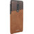 Stuffcool Carafi Dual Tone PU Leather Back Case Cover with Faux Carbon Fibre Finish for Nokia 5 - Brown