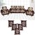 Choco Creations Elegant  Classic Premium Quality 5 Seater Sofa Cover Set +5 Pcs Cousion CoversCCSOFACOMCOU007
