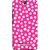 FUSON Designer Back Case Cover for Micromax Canvas Juice 3 Q392 (Small Bubbles Marbles Circle Pink Board)