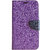 Quickie Fashion Flip Cover For Oppo F1s - Purple