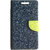 Quickie Fashion Flip Cover For Samsung Galaxy Grand Prime G530 - Blue
