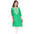 CiMCO Traditional Printed Embroidery Work Women's Wear Cotton Kurti