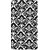 Sketchfab Black And White Pattern PREMIUM LATEST DESIGNER PRINTED COVER SERIES For Micromax A102 Canvas Doodle 3 Mobile Phone With PROTECTIVE SLIM LIGHT HARD MATTE FINISH BACK CASE And EMBEDDED Features