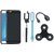Redmi 4A Premium Back Cover with Spinner, Selfie Stick, LED Light and OTG Cable