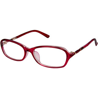 Buy Cardon Maroon Rectangular Full Rim EyeGlass Online @ ₹459 from ...