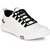 S37 White Synthetic TPR Lace-up Casual Sneakers For Men
