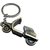 Scooter Keychain Funny 3D Model Copper Motorcycle Motor Bike Key Chain Ring Keyring