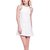 Rimsha white embellished neck mini dress