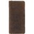 Visconti Hunter Bi-Fold Oil Tan Genuine Leather Wallet For Men & Women With RFID Protection