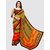 Meia Multicolor Georgette Printed Saree With Blouse