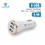 Tantra Car Charger 3.4 Amp Universal 3 USB Intelligent Smart Chip Plug Car Charger with LED Indicator