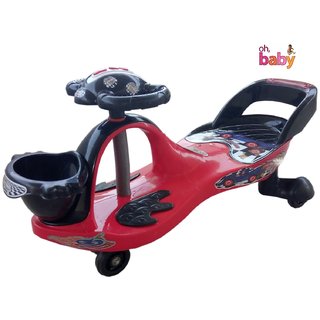 Oh Baby Baby Frog Shape With Back Support Musical Light Magic Car For Your Kids SE-MC-26