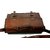 One Pocket Vintage Leather Messenger Bag/ Briefcase/ Laptop Bag for Men and Women