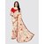 Meia White Georgette Printed Saree With Blouse