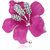 Fasherati Classic Crystal Rhinestone Pink Enamel Lily Flower Brooch For Women