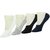 Neska Moda Premium Men and Women 4 Pairs Cotton Loafer Socks With Silicon Gel Grip Multicolor S675