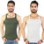 White Moon Sports Gym Vest 777 - Pack of 2