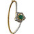 Anuradha Art Golden Finish Studded Stylish Green Colour Stone Wonderful Bracelets/Kada For Women/Girls