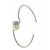 Anuradha Art Silver Finish Designer Styled With Delicate White Beads Adjustable Kada Hand Bracelets For Women/Girls
