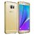 Samsung Galaxy J7 Prime Luxury Metal Bumper Acrylic Mirror Back Cover Case  (Golden)