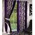 R Trendz kolaveri  purple Printed window Curtain Set Of 1 (4x5)