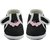 Neska Moda Baby Boys and Girls Butterfly Black Booties For 0 To 12 Months Infants BT6