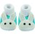 Neska Moda Baby Boys and Girls Rabbit Mint Booties For 0 To 12 Months Infants BT16