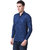 Cavenders Blue Printed cotton shirts for men's