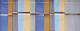 Aadikart Men's Color Cotton Handkerchief -pack of 12