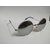 Meia Round Silver Mirrored Sunglasses