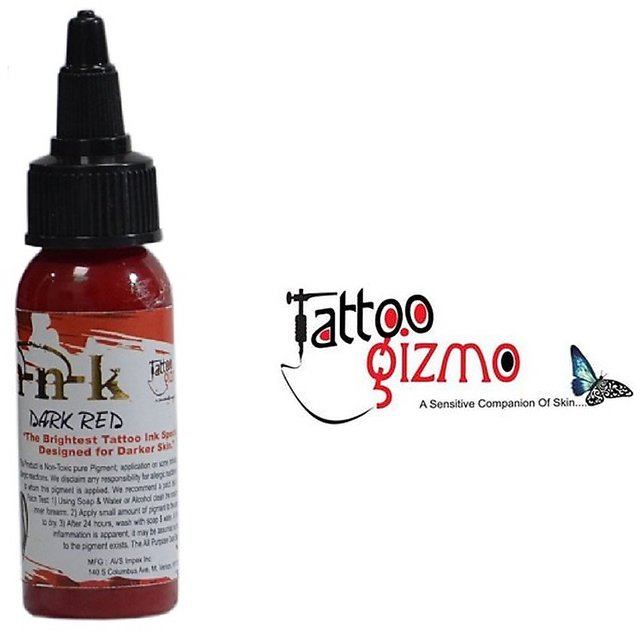 Dermaglo Ink  Dark Red  Coalition Tattoo Supply