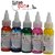 Skin Ink High Quality Brightest Tattoo Ink Set (Pack Of 5) Made In USA