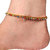 Sparkling Jewellery Gold Plated Multicolor Alloy Anklets For Women