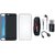Vivo Y55L Silicon Anti Slip Back Cover with Memory Card Reader, Silicon Back Cover, Digital Watch, Earphones and OTG Cable