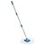 Primeway Spin Mop Handle Set with Disc and Mop Head, Dark Blue