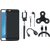 Oppo F3 Silicon Anti Slip Back Cover with Spinner, Selfie Stick, Earphones, OTG Cable and USB Cable